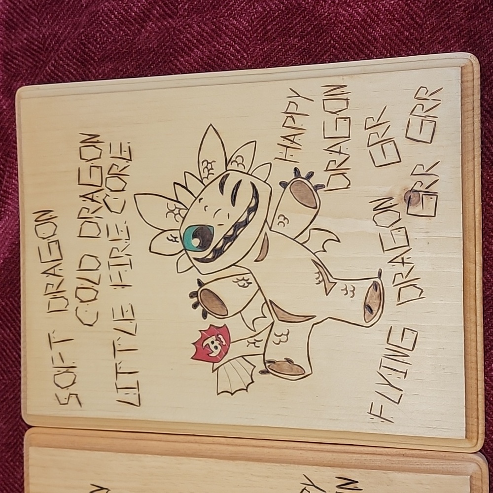 Toothless pyrography - Picture 3 of 7